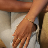 Heartstrings Bracelet, Gold Vermeil