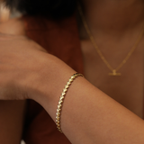 Heartstrings Bracelet, Gold Vermeil