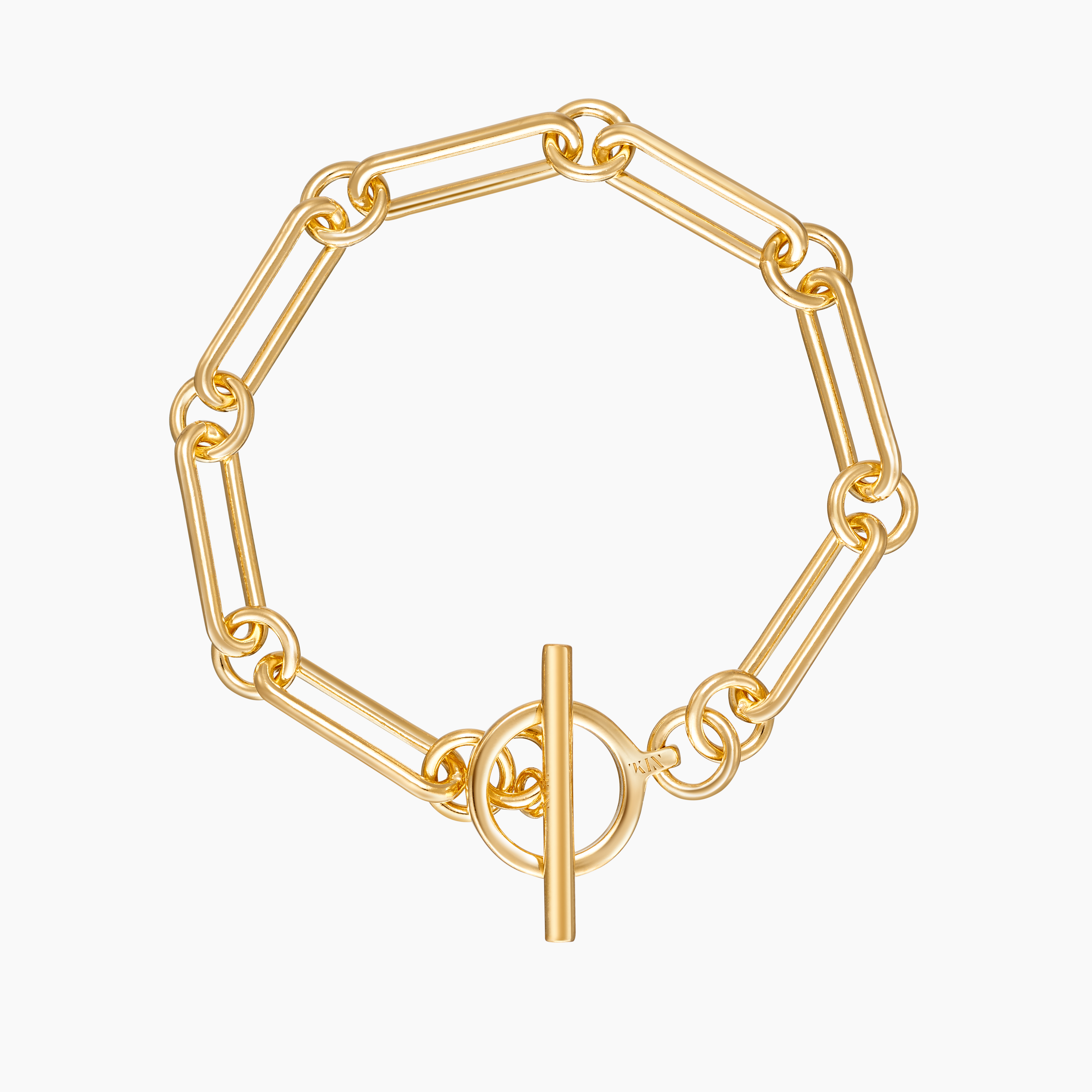 Bar Toggle Bracelet, Gold Vermeil – 'KIN