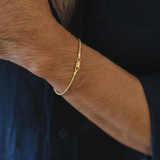 Sottile Snake Bracelet, Gold Vermeil