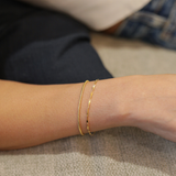 Twist Link Bracelet, Gold Vermeil