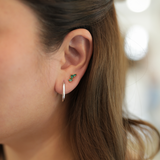 Pear Emerald Stud III