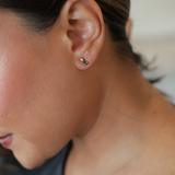 Pear Emerald Stud I