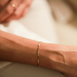 Twist Link Bracelet, Gold Vermeil