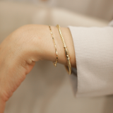 Flexi Weave Bangle, Gold Vermeil