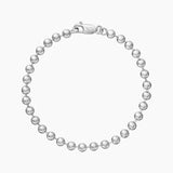 Ball Bracelet, Rhodium