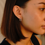 0.7" Nizi Hoops, Rhodium