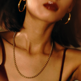 Ball Chain Necklace, Gold Vermeil