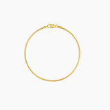 Sottile Snake Bracelet, Gold Vermeil