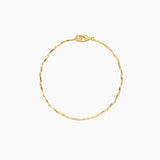 Twist Link Bracelet, Gold Vermeil