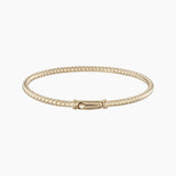 Flexi Weave Bangle, Gold Vermeil
