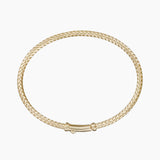 Flexi Weave Bangle, Gold Vermeil