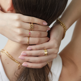 Solid Gold Rounded Band