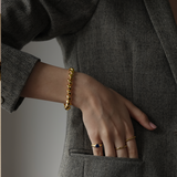 Solid Gold Rounded Band