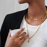 Egg Charm, Gold Vermeil