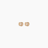 0.5" Ally Huggies, Gold Vermeil