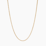 Diamond-Cut Anchor Chain Necklace, Gold Vermeil