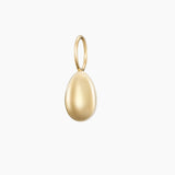 Egg Charm, Gold Vermeil
