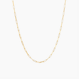 Large Rolo Chain Necklace, Gold Vermeil