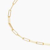 Large Rolo Anklet, Gold Vermeil