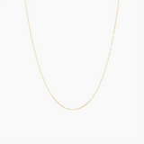 Small Rolo Chain Necklace, Gold Vermeil
