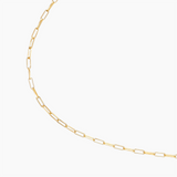 Small Rolo Chain Necklace, Gold Vermeil