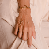 Double Rolo Toggle Bracelet, Gold Vermeil