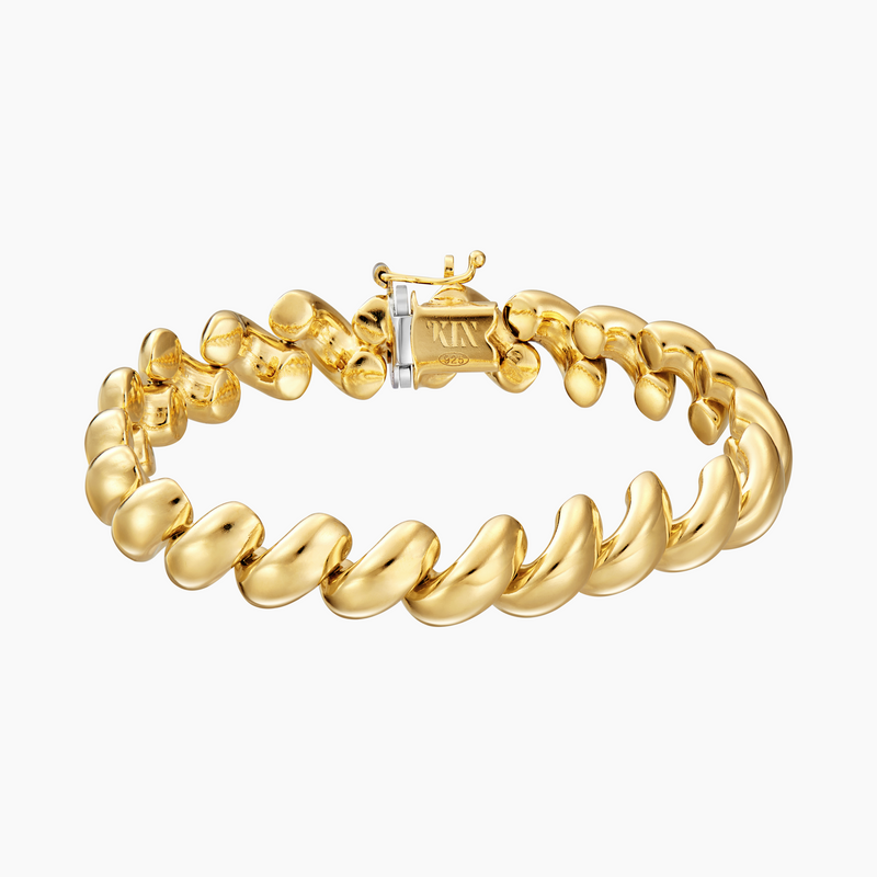 San Marco Bracelet, Gold Vermeil