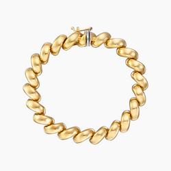 San Marco Bracelet, Gold Vermeil