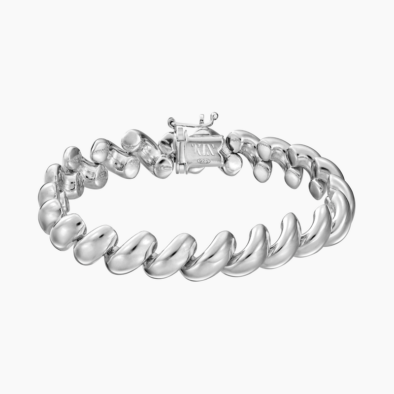 San Marco Bracelet, Rhodium