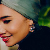 1.5" Yuna Hoops, Rhodium